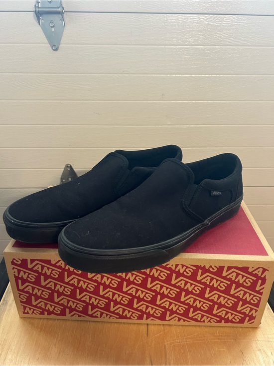 Vans Other - Vans Men’s Classic Slip-On Canvas Sneakers in Black